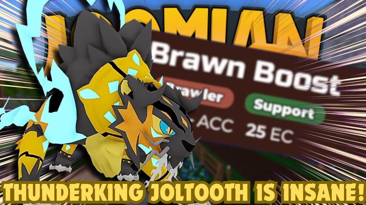 Я использовал «Мощный удар» «Джолтут»... И он был невероятно силён! — Loomian Legacy PvP