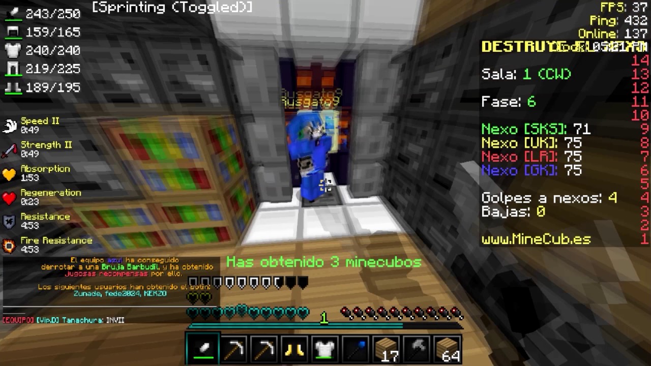 Liga Minecub || LR - SKS - UK - GK || Clan War