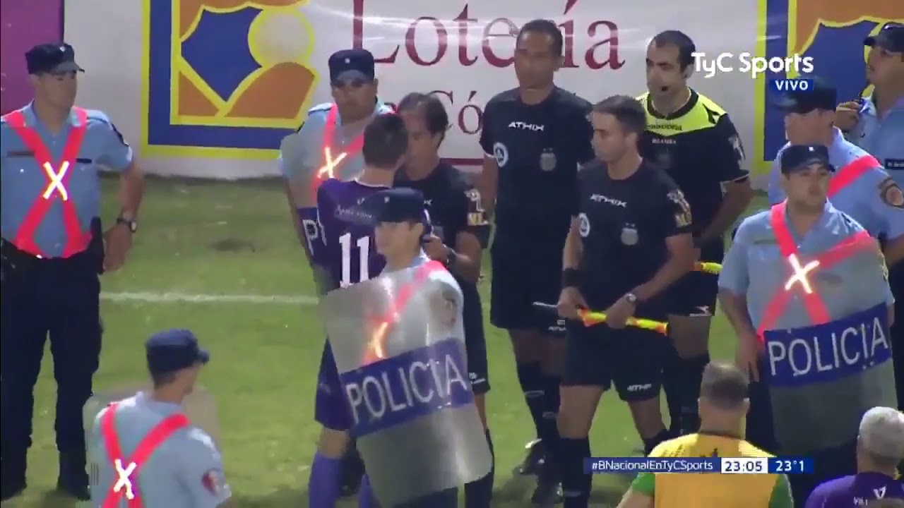 Police Intervene After Referee Attacked YouTube