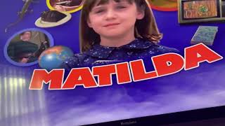 Matilda DVD Menu