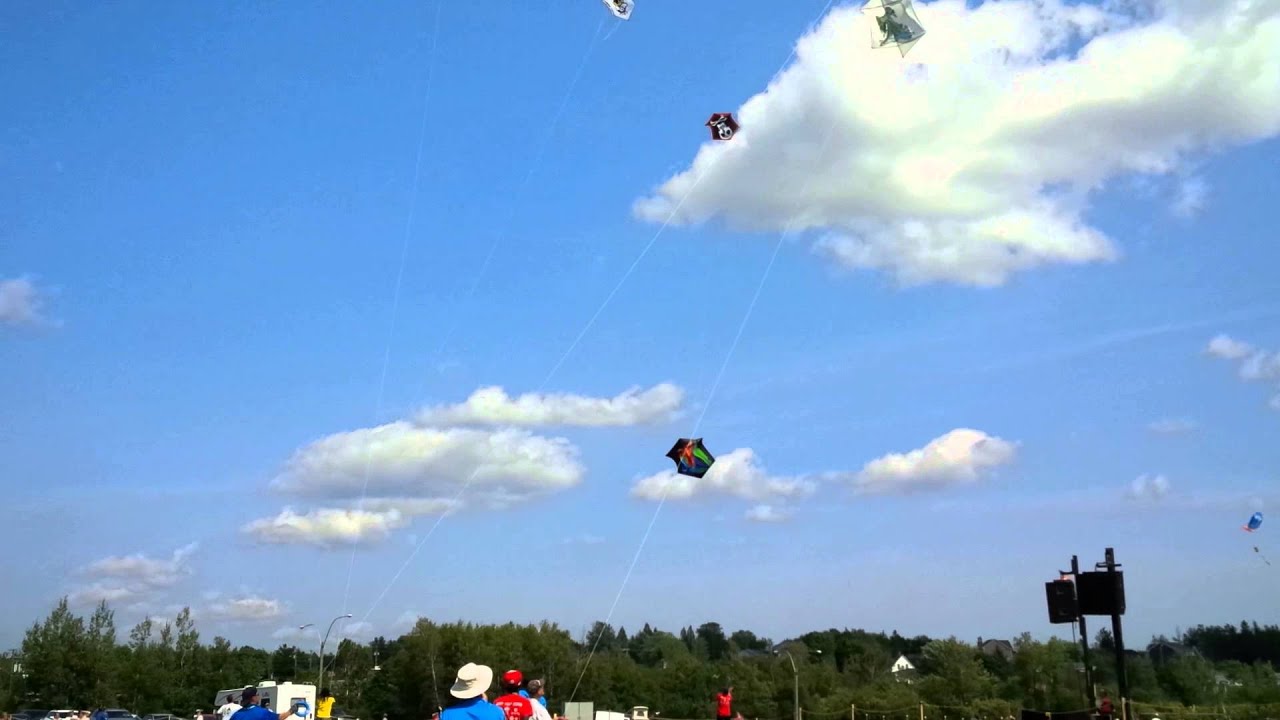 Kite Fight Kite Festival 2015 Dieppe, NB, Canada YouTube