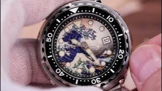 ADDIESDIVE® Kanagawa Automatic Diver Watch Tuna Diver 300M ( H5-surf)