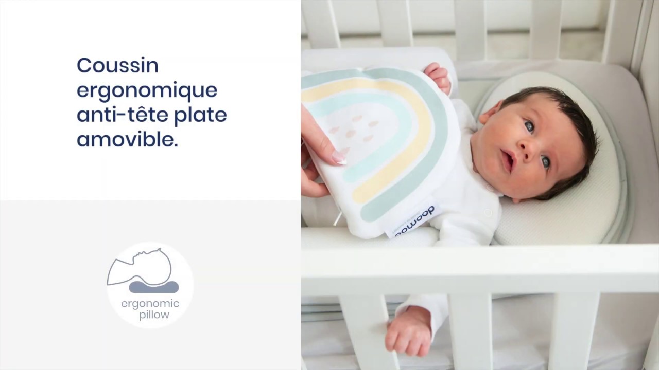 Positionneur dorsal avec petit coussin ergonomique - Multi Sleep 