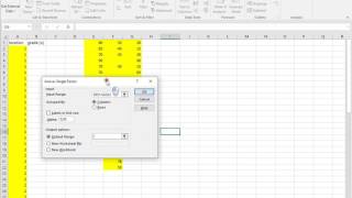 Excel - one-way ANOVA (via Data Analyis)