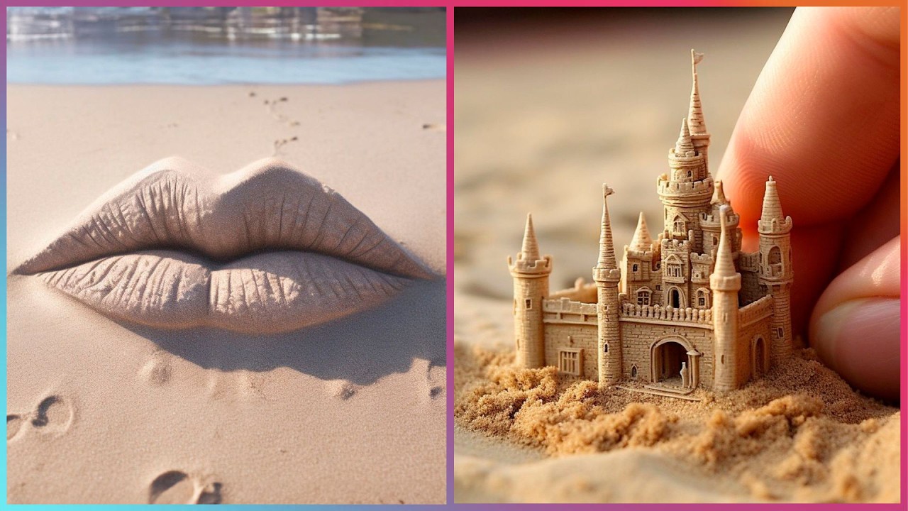 Crazy SAND SCULPTURES  15 Other Cool Things 4