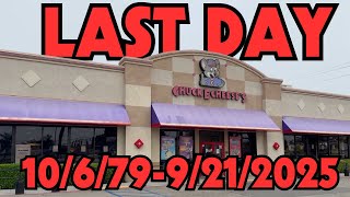 Chuck E. Cheese in Huntington Beach, CA - Last Day