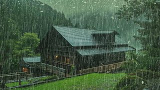 Rain Sounds Fill your Heart  ASMR White Noise Makes you Overcome Stress & Fall Asleep Easy