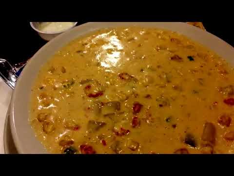 New Orleans Seafood and Spirits Covington LA 10-19-17 Crawfish Chowder