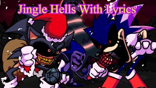 FNF VS Sonic.EXE | Jingle Hells With Lyrics | Rus cover | Happy New Year Special | Read Description