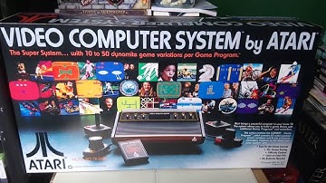 Atari Video Computer System Sealed Box 23.07.18