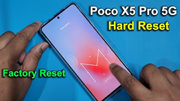 Xiaomi Poco X5 Pro 5G Hard Reset MIUI 14 | Factory Reset 2023