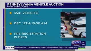 More than 450 vehicles up for grabs at Pennsylvania auction
