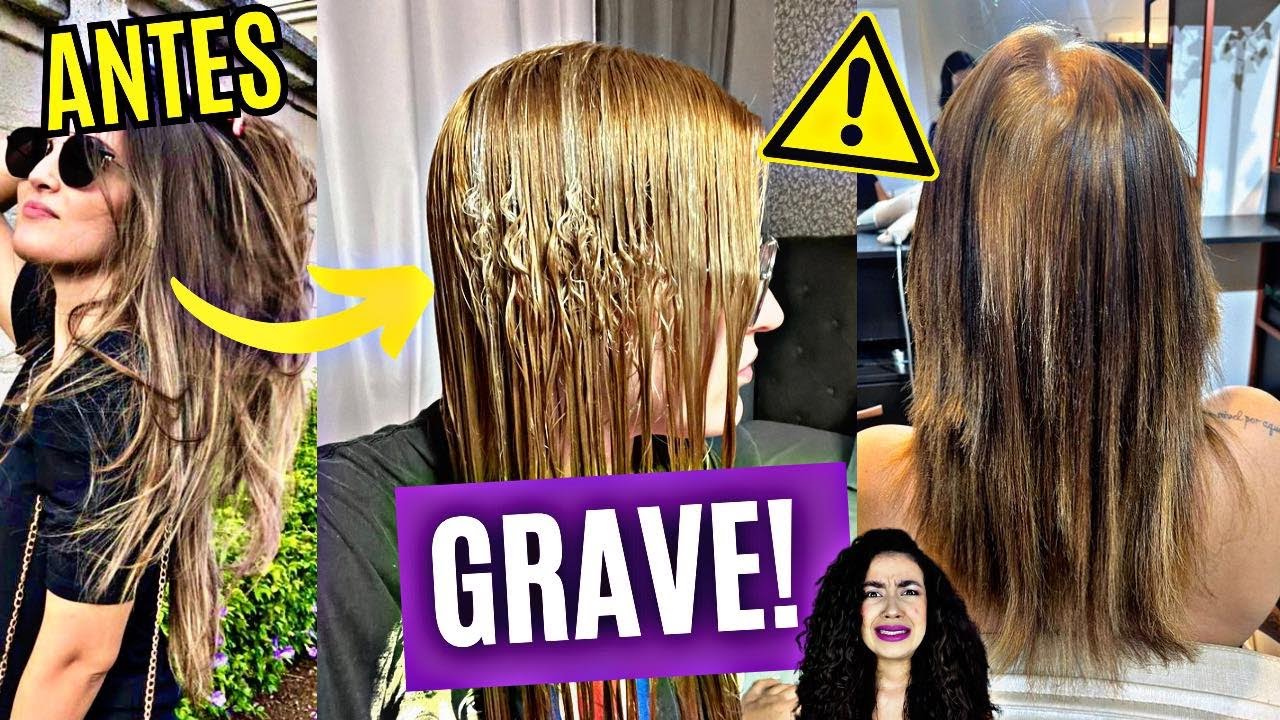 DESASTRE! MISTUROU BIONDINA COM DESCOLORAÇÃO GLOBAL E DERRETEU TUDO!