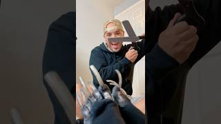 Cutting nails for monster 🤣 #shorts