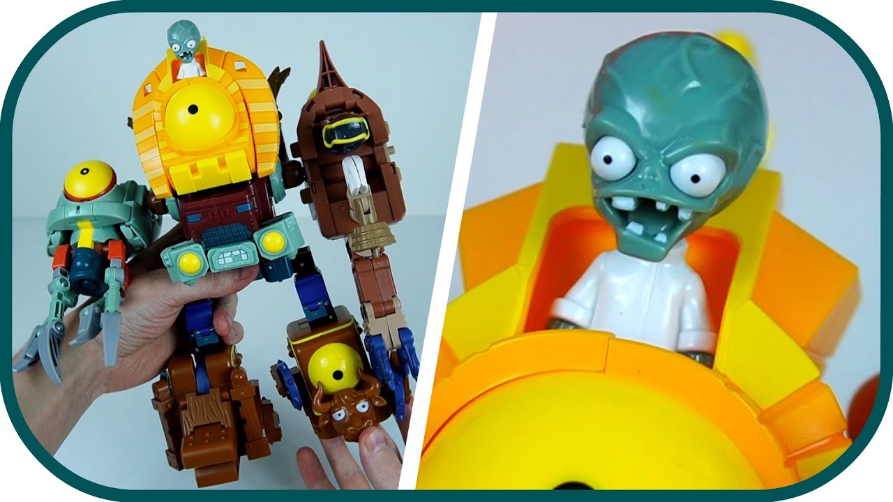 🎁 Трансформеры Растения против Зомби. Plants vs. Zombies. Роботы PvZ.