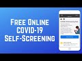 How to Use the FREE Online COVID-19 Self-Screening Tool by Apple &amp; CDC