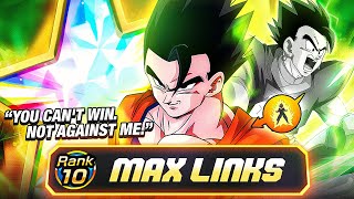 THE ULTIMATE EZA MONSTER!! TEQ Ultimate Gohan 100% Max Links First Look | DBZ Dokkan Battle