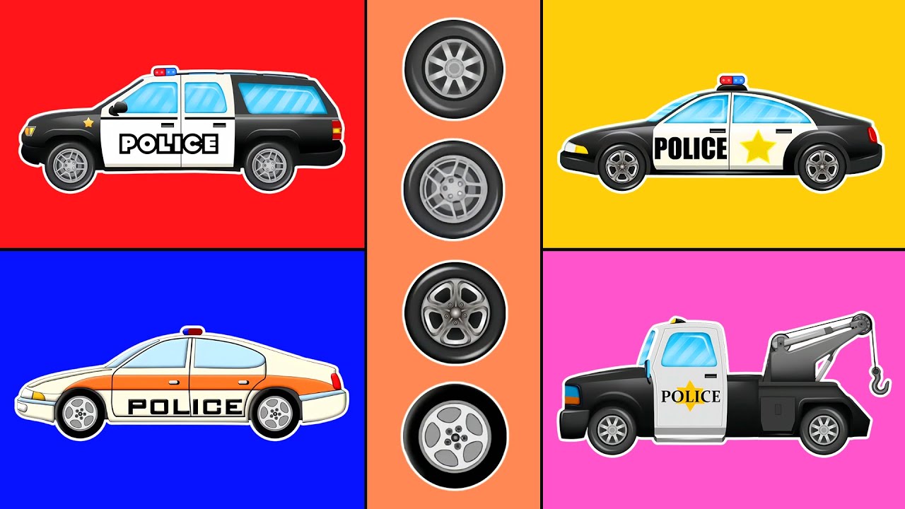 Find wheels for your Police car and Tow Truck | Police Vehicles