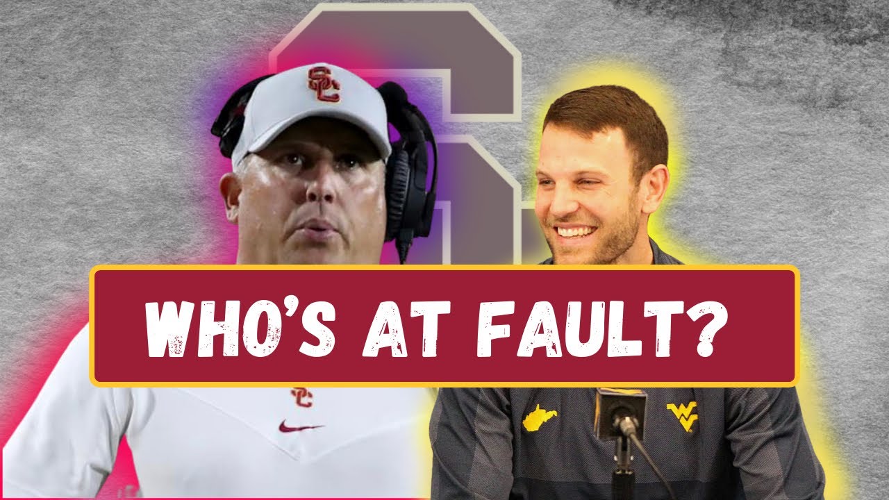 USC Player Throws Shade at Former Coaches Is That a Bad Sign for WVU