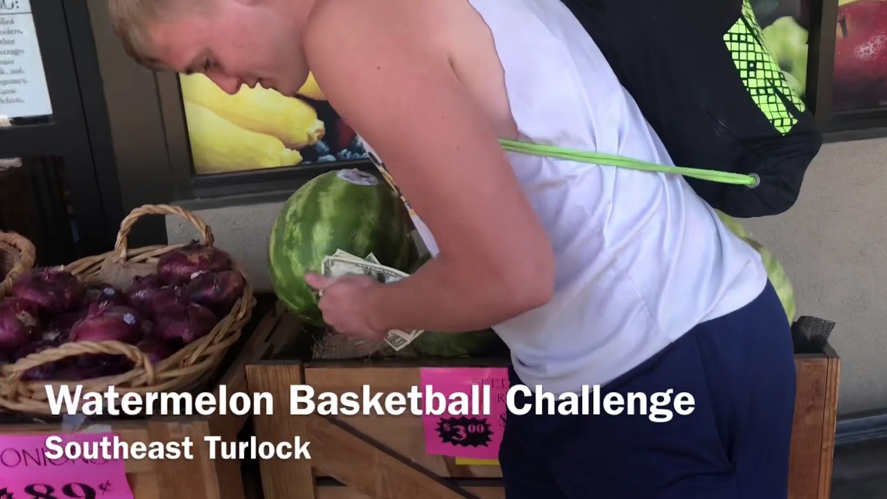 Watermelon Basketball Challenge (Vlog)!! YouTube