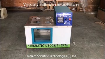 Kinematic Viscosity Bath