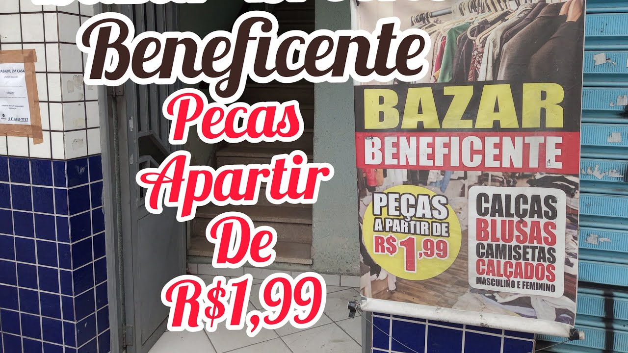 Brechó Beneficente em São Paulo