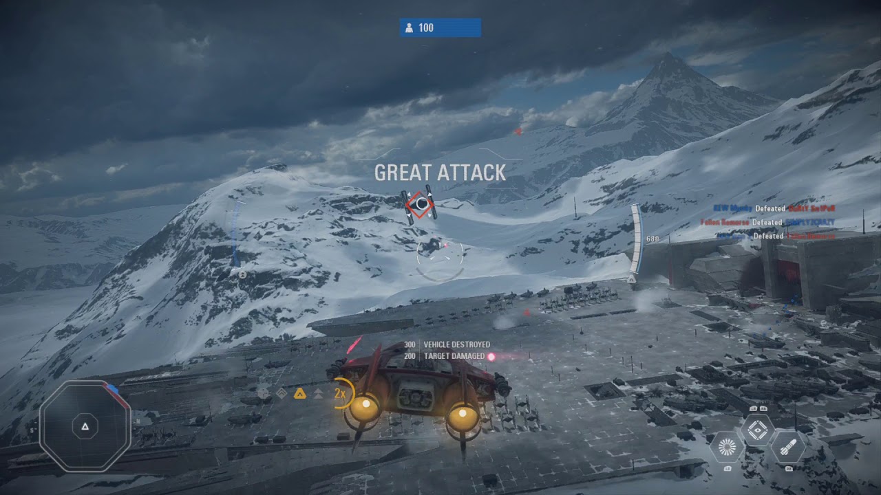 Invading StarKiller Base - Star Wars Battlefront 2