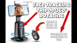Auto Face Tracking Tripod 360° ** MUST HAVE ** | JoeteckTips