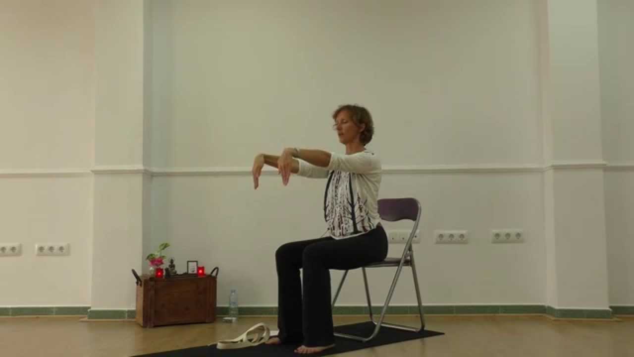 Chair Yoga for MS Improving Posture and Upper Body Mobility YouTube