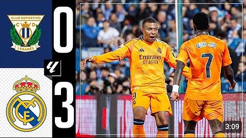 HIGHLIGHTS | Leganés 0-3 Real Madrid LaLiga 2024/25