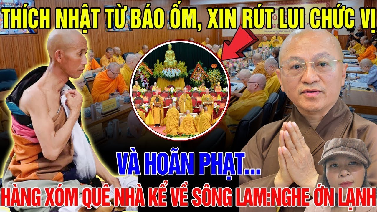 Thích Nhật Từ Rút Lui Chức Vị Sau Khi Báo Ốm – Lời Kể Từ Quê Nhà Sông Lam Khiến Dư Luận Bàng Hoàng