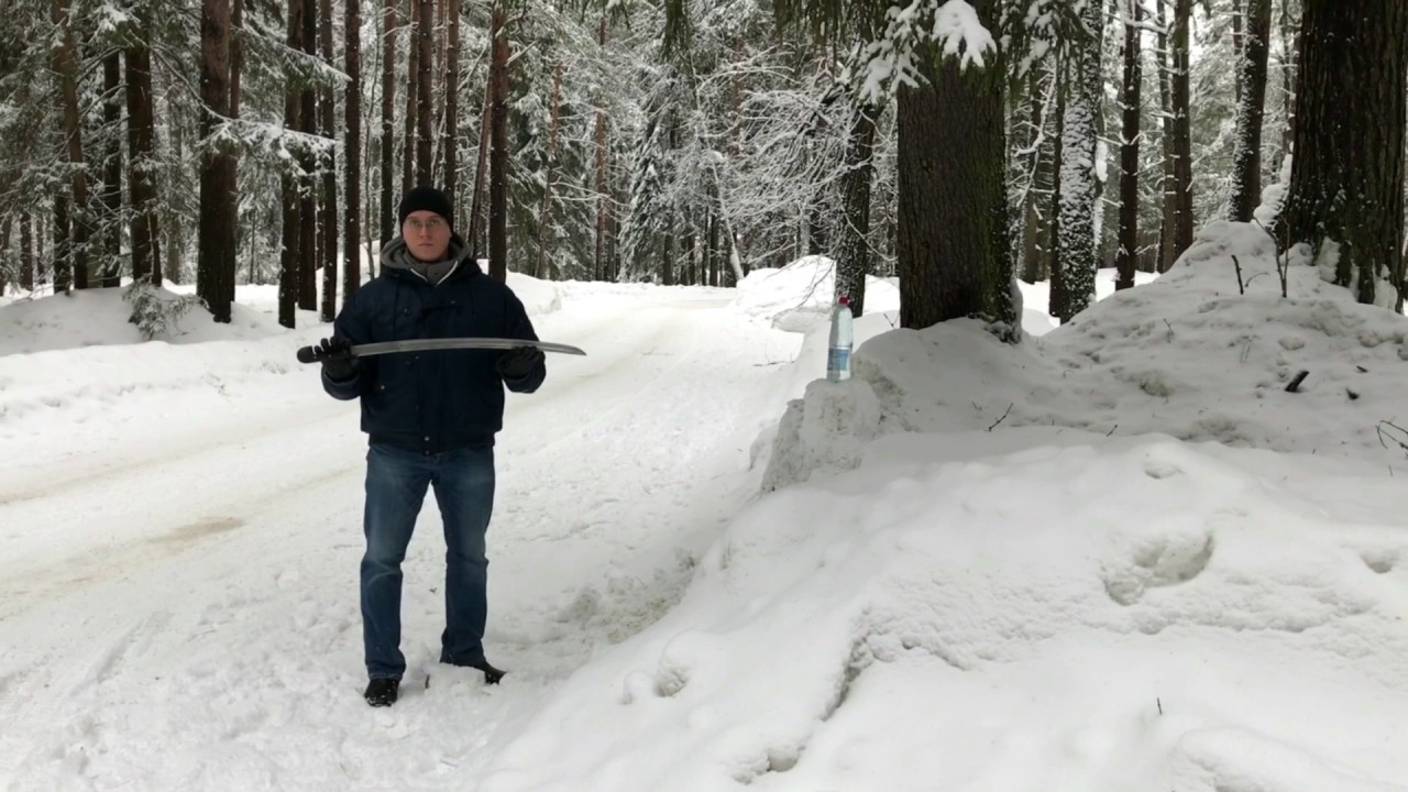 Рубка шашкой ТКВ - ККВ образца 1894 г. Игорь Манохин. - YouTube