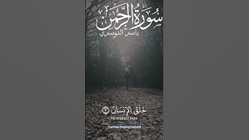 ✨القرآن الكريم بصوت ياسر الدوسري ...✨ #قرآن_کریم #اكسبلور