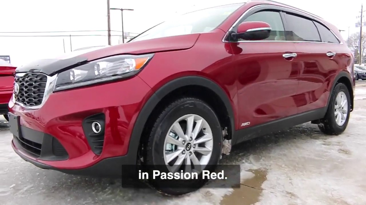 Kia sorento red