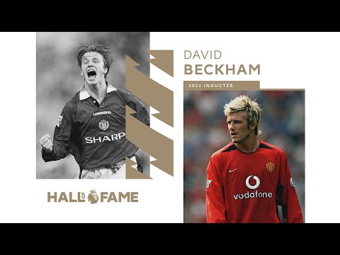 David beckham | premier league hall of fame