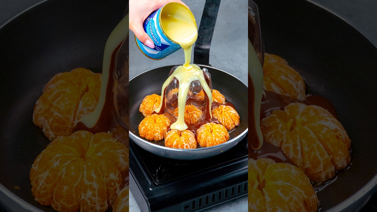 ¡Acabo de descubrir un truco genial para hacer postres con mandarinas!