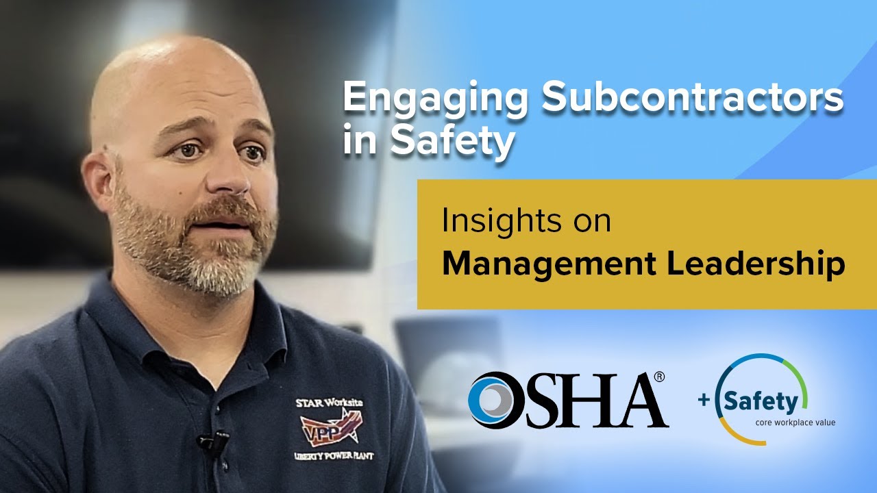 Core Elements - Engaging Subcontractors in Safety - YouTube