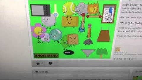 Bfdi contestant generating game walkthrough