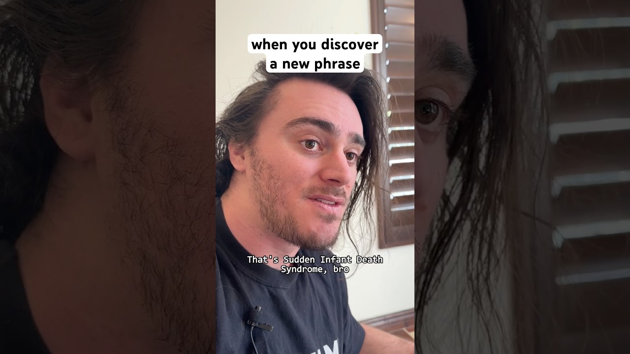 when you discover a new phrase #shorts #comedy #funny