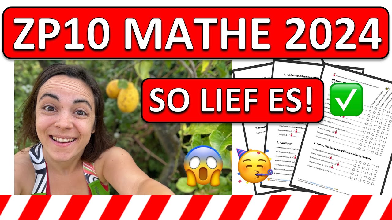 Zp 10 Nrw 2024 Mathe 🚀🚀🚀 ZP 10 MATHE 2024 MEINUNGEN UND LÖSUNGEN | Berichte über Aufgaben
