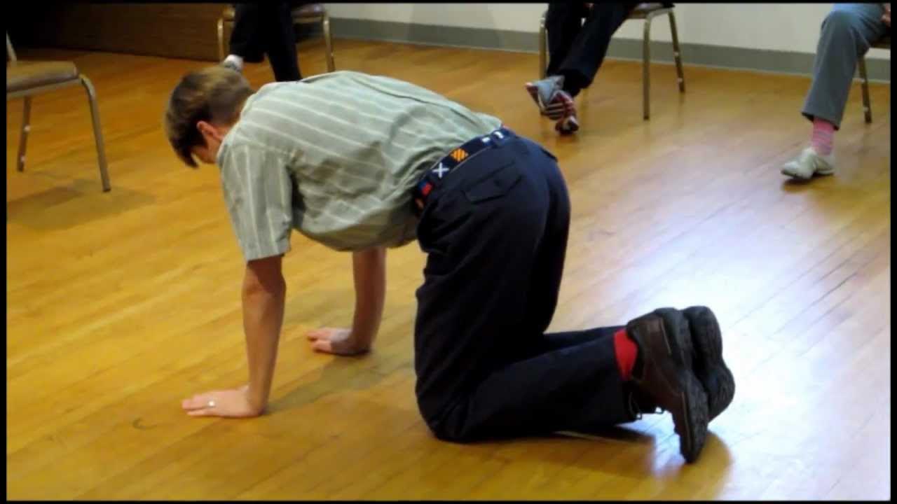 How to get up from the floor or ground without help or something to