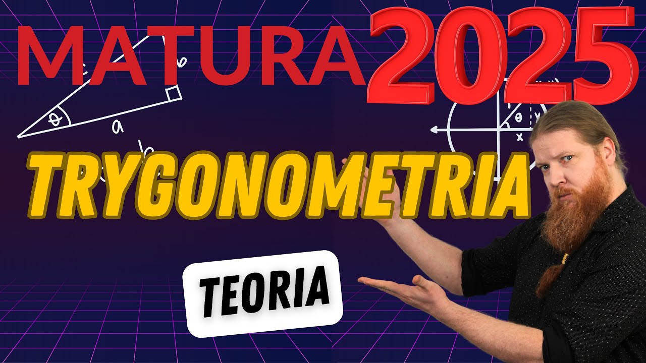 Trygonometria TEORIA MATURA MATEMATYKA PODSTAWA PEWNIAK