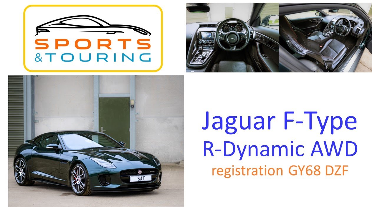 Jaguar F Type R Dynamic AWD GY68 DZF