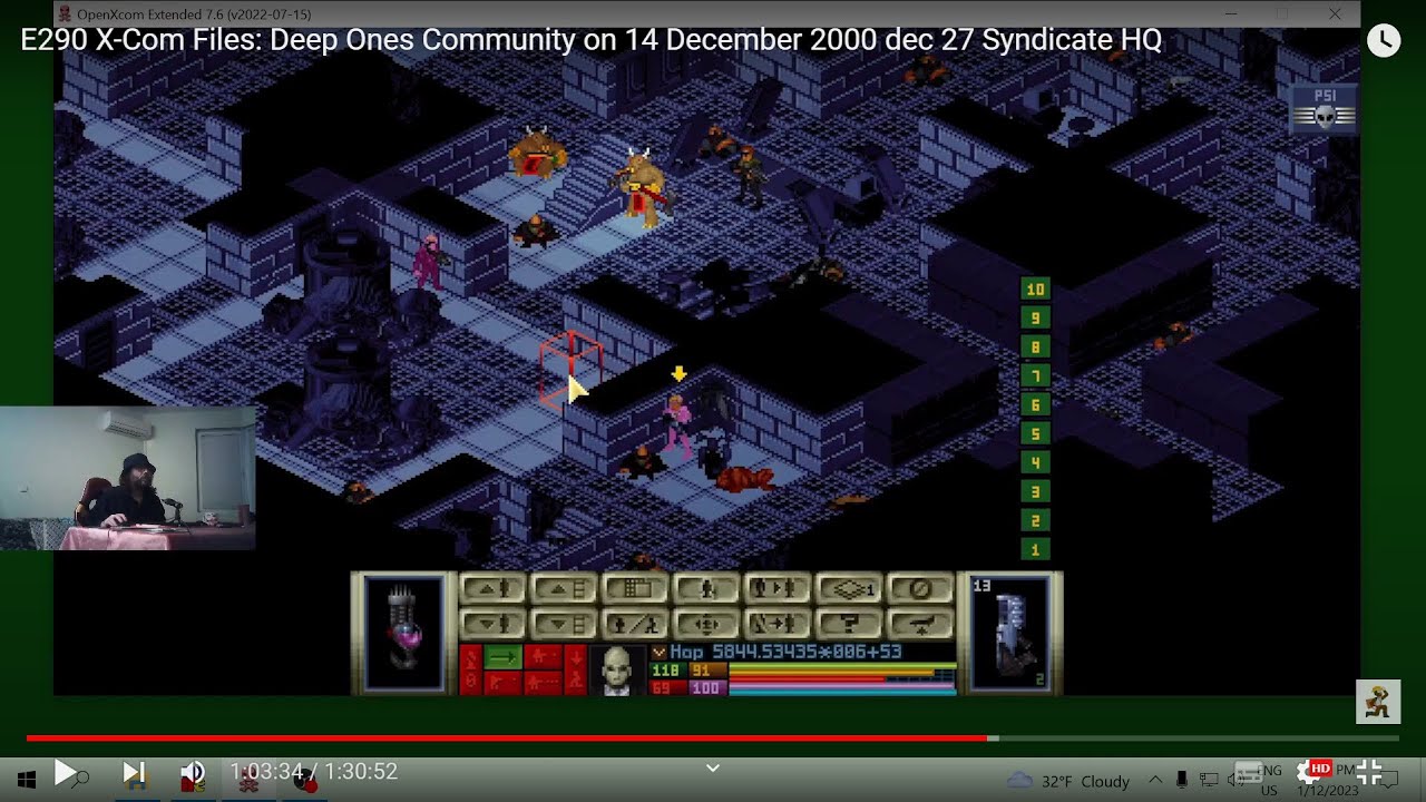 E290 X-Com Files: Syndicate HQ Raid on 27 December 2000 Gameplay - YouTube