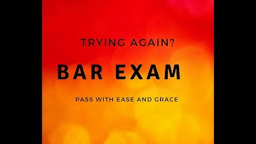 Retaking the Bar Exam -  The next step