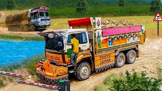 Heavy truck  mountain pro driver_Heavy truck simulator Off-road _How to play screenshot 2