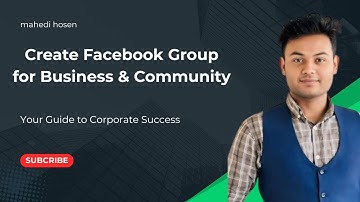 Create Facebook Group for Business & Community | ফেসবুক group  তৈরির টিপস