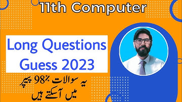 1st year computer important long questions 2023