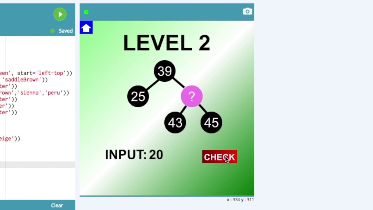 Binary Search Tree Game - YouTube