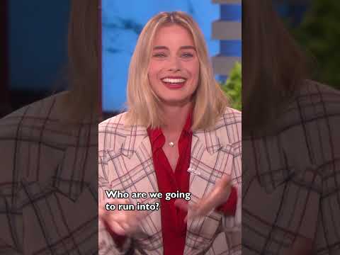 You won't believe margot robbie's honeymoon story with ellen, short shorts, and a president.